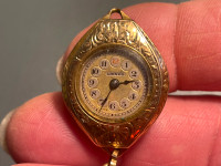 Antique Linnet Gold plated watch : cash or trade