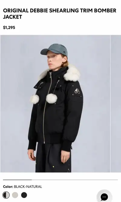 Moose Knuckles Original DebbieBomber Jacket - size M, View more