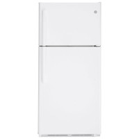 GE 30" 18 Cu. Ft. Top Freezer Refrigerator with LED Lighting