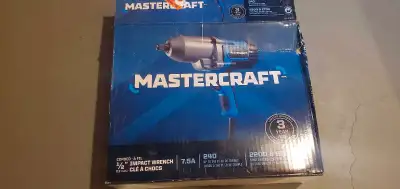 Mastercraft Corded Impact Wrench 1/2" square drive 7.5A, View more