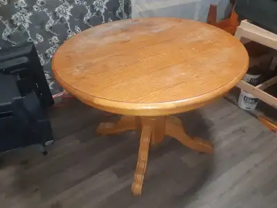 Round Wooden Table, View more
