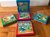 COFFRET de 4 LIVRES CARTONNÉS *** OURSON ***