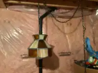  Tiffany lamp with a switch 