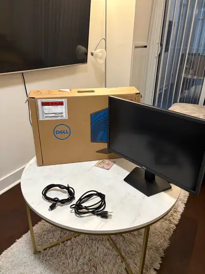 Dell monitor 24 inch like new barely used, March 2024, View more