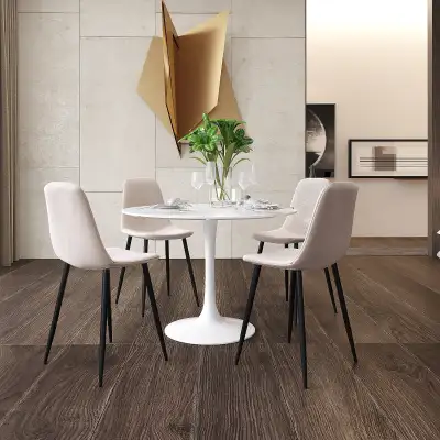 Never Used Dining Table and Chairs | Clearance Sale | Round, View more