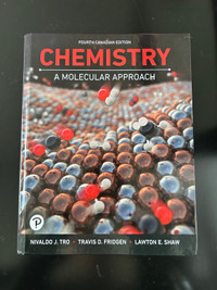 Chemistry: A Molecular Approach 4th Canadian Edition 