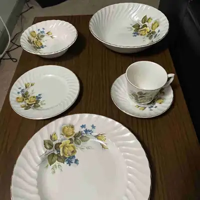 Genuine English Ironstone Service for 8, View more
