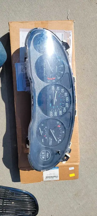 As the title states, gauge cluster out of a Buick Regal GS, i believe it was a 2001. Sold the car ye...