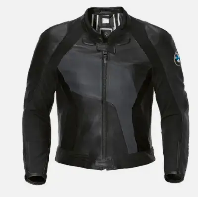 -brand new, never worn -all leather -elbow, shoulder and back removable protectors -authentic with t...