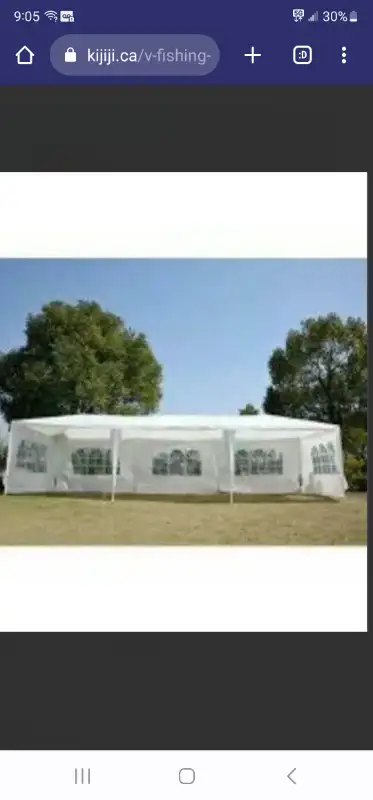 First $525 takes it. I am not looking for any offers. PARTY TENT / WEDDING TENT / EVENT TENT / TENT...