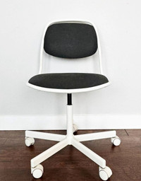 IKEA Swivel chair Back and white