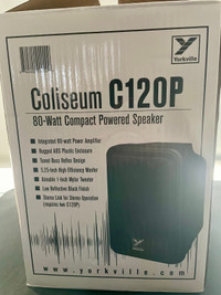 Yorkville Coliseum C120P powered speaker