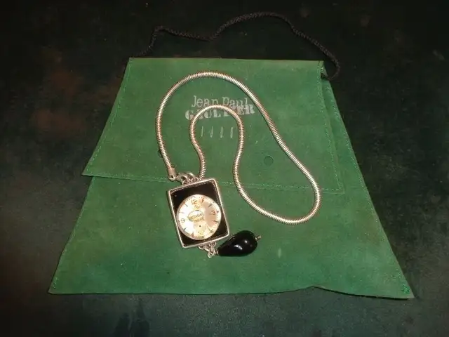 Jean Paul Gaultier Vintage Rare Steampunk " Watch " Necklace in Jewellery & Watches in Oshawa / Durham Region - Image 2