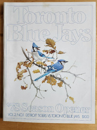 Blue Jays Program - Vol. 2, No. 1