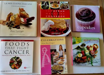 New Cookbooks Cooking Cupcakes, Italian, Healthy, See pics $5, View more