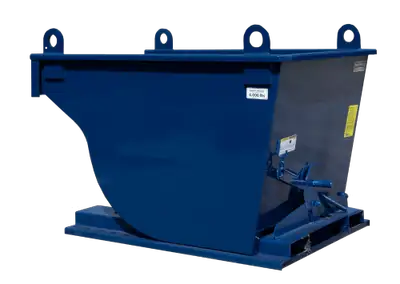 MULTI USE SELF DUMPING HOPPER FOR FORKLIFT AND CRANE.DUMPING BIN, View more