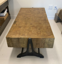 Solid Wood Coffee Table Restoration Hardware