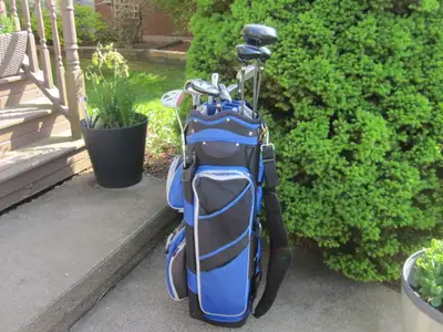 Women's Right Hand 12-pc Golf Clubs Set (Prince First Lady) & Golf Cart Bag includes:  Driver # 1 w...