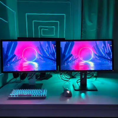 2 DELL IPS Monitors: Amazing Bright Screen for a great price , View more