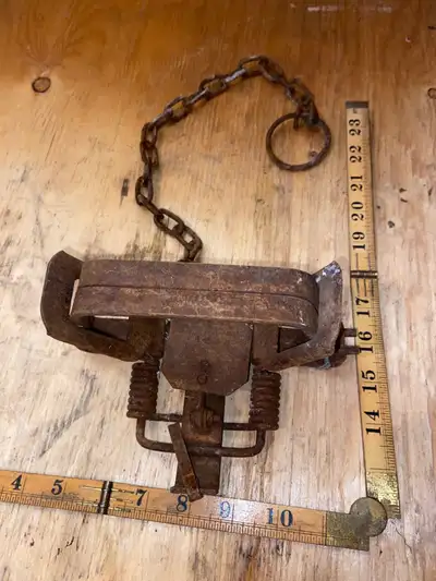 North woods #3 trap antique , View more