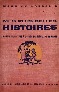 Antiquité 1960 Livre scolaire Manuel de lecture élèves 4e année