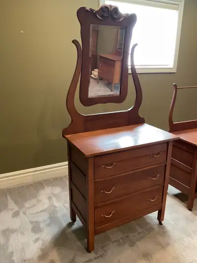 Solid Wood Antique Dresser for Sale, View more