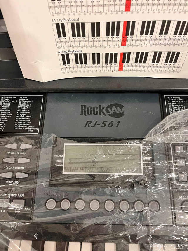 Brand New RockJam 561 full size digital piano (Never Used) in Pianos & Keyboards in Kitchener / Waterloo - Image 2