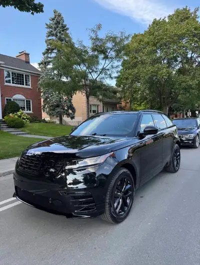 Transfert de location – Range Rover Velar 2026 P250 Dynamic SE Superbe Range Rover Velar 2026, noir...