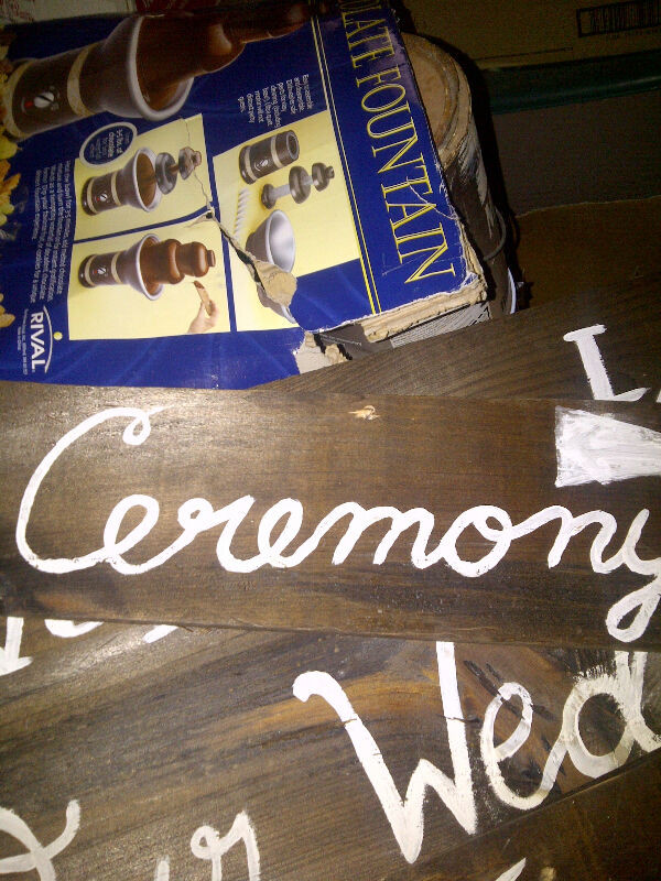 WEDDING SIGNSand CUSTOM SIGNS...WOODEN in Other in Charlottetown - Image 2