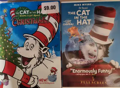 Relive the magic with these two DVDs featuring the one and only Cat in the Hat! The first DVD is 'Th...