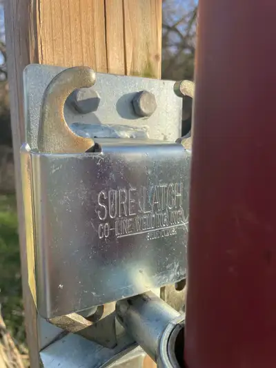 Co-Line Lockable 2-Way Livestock Gate Latch, View more