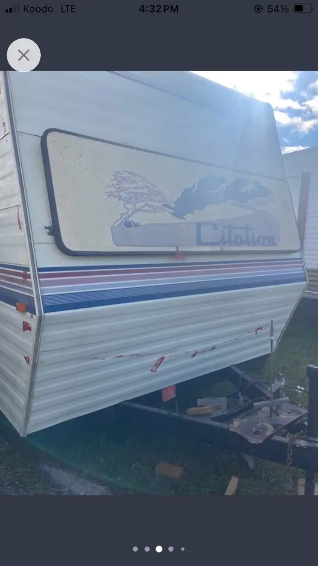 36’ citation camper trailer living bunkie storage tiny home apt. in Farming Equipment in Barrie - Image 4