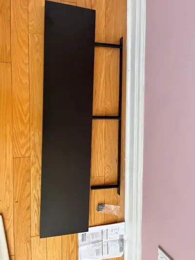 Home Decorators Floating Wall Shelf New and never installed. Size 48”x 10 1/4 “ x2” Sells at Home De...