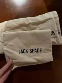 Two Jack spade dust jackets large 