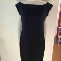 Lauren Little Black Dress Size 8