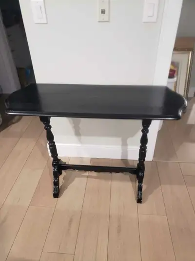 Beautiful Old Solid Wood Side Table, View more