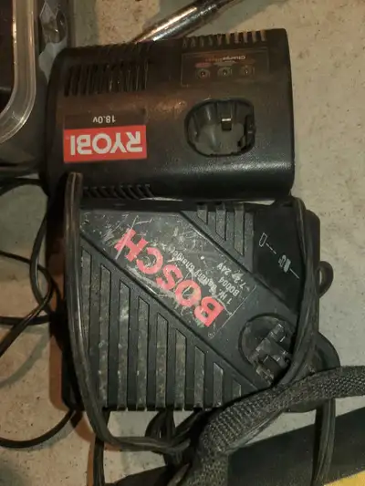 Ryobi Bosch Chargers, View more