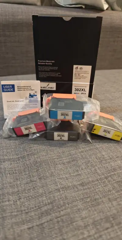 New Remanufactured Ink Cartridge for Epson 302XL Combo Pack, View more