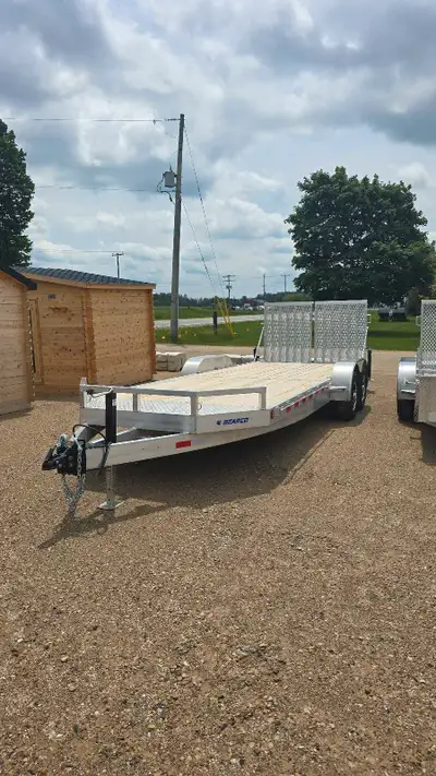 Bearco Aluminum Equipment Trailer in-stock and ready to go. Pick up in Listowel On. Delivery availab...