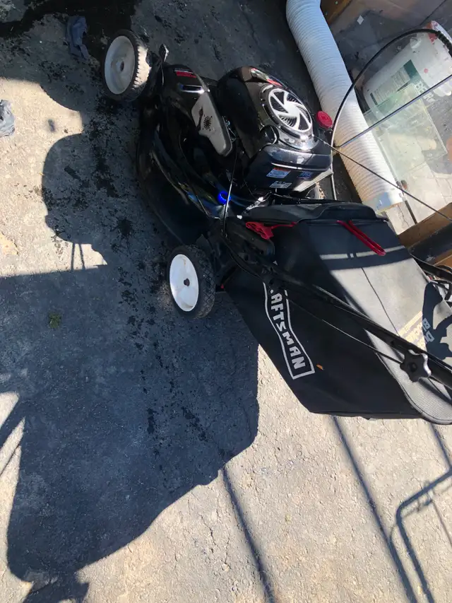craftsman self drive lawn mower with bag working serviced | Lawnmowers ...