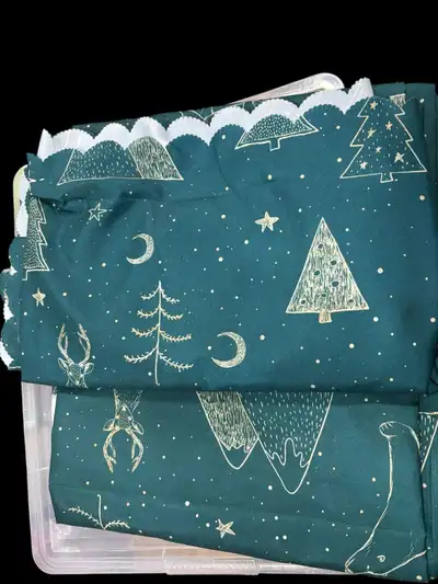 Christmas Fitted Sheet for table Decoration Decoration 4x6 table, View more