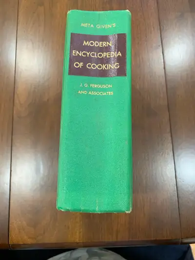 Meta Givens, Modern Encyclopedia of Cooking 1953, Vintage, View more