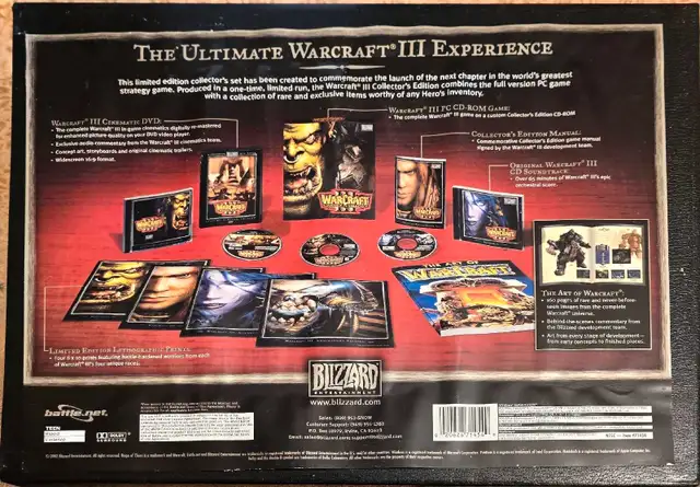 Warcraft III: Collectors Edition62863727879555121