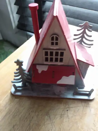Cabin decor Use as centrepiece or on mantle $7