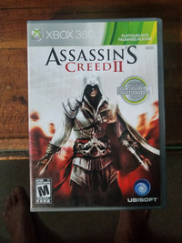 Xbox 360 Assassin's Creed II, platinum hits, with book