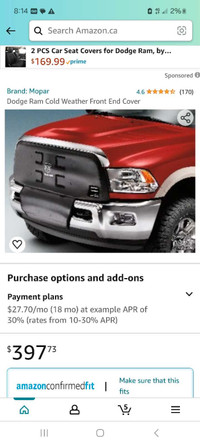 Ram 4th gen grill cover