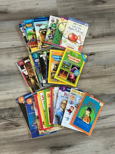 35 kids books I can read and step into reading  levels 1-4, View more