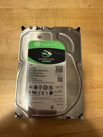Seagate Barracuda 2TB Hard Drive , View more