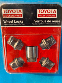 Toyota Camry wheel locks - open to any offers 