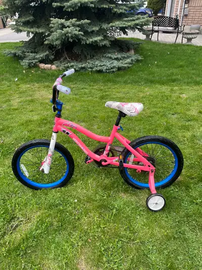 Kids/Girls Bike with training wheels , View more